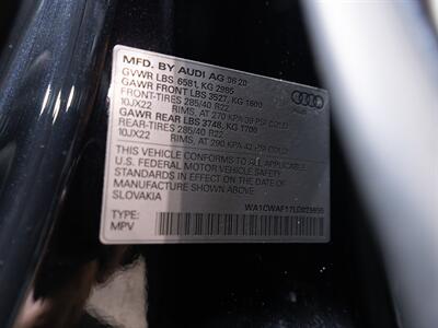 2020 Audi SQ8 4.0T quattro Prestige   - Photo 43 - Peoria, IL 61615