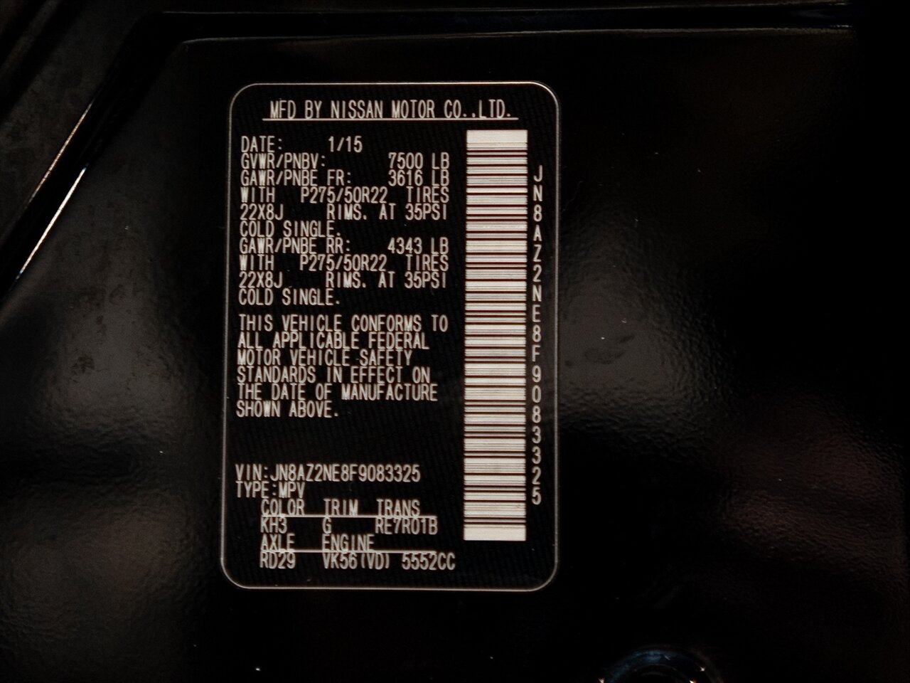 2015 INFINITI QX80 7-Passenger - Photo 47 - Peoria, IL 61615