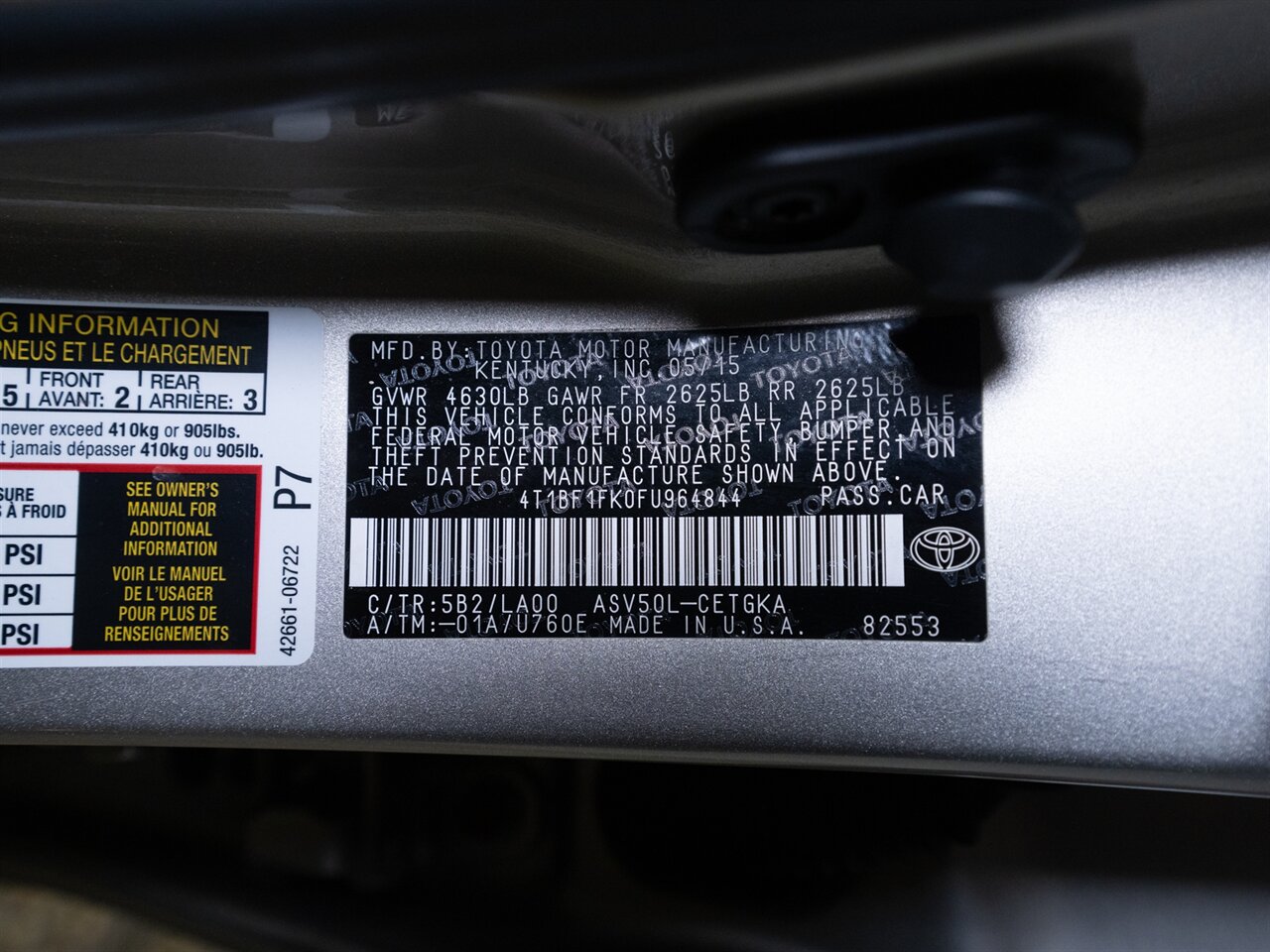 2015 Toyota Camry XLE   - Photo 31 - Peoria, IL 61615
