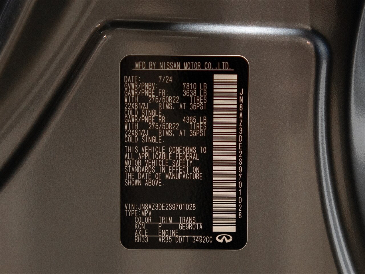 2025 INFINITI QX80 Sensory - Photo 55 - Peoria, IL 61615