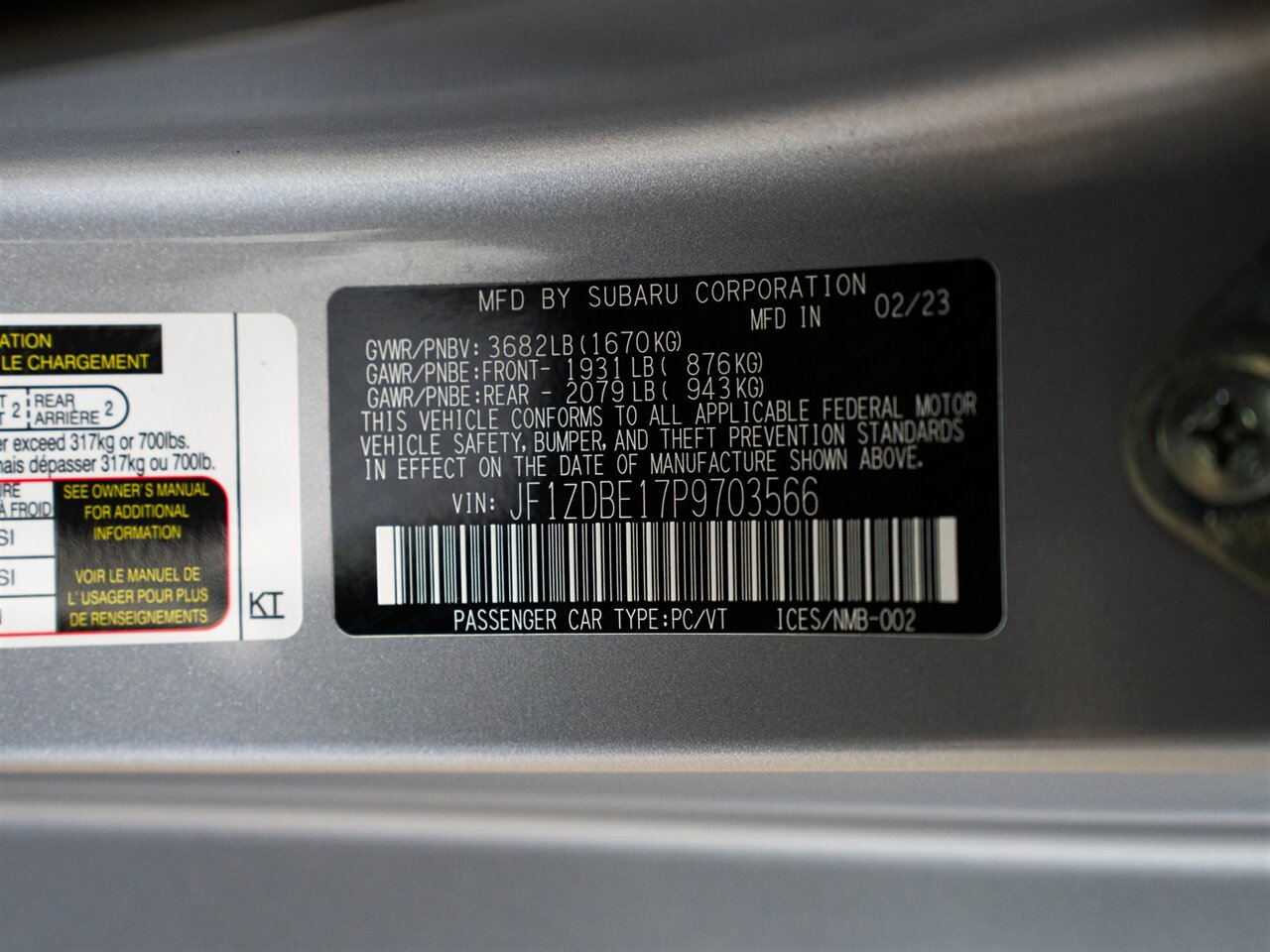 2023 Subaru BRZ Limited   - Photo 27 - Peoria, IL 61615
