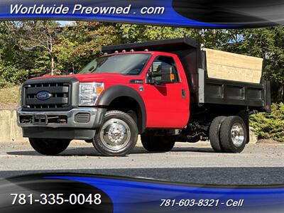 2014 FORD F550 DUMP   - Photo 1 - South Weymouth, MA 02190