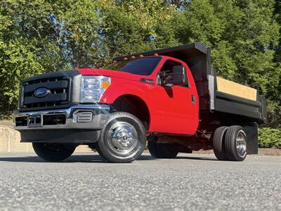 2015 Ford F-350 4x4 Dump Truck 6.2L Gas - Photo 2 - South Weymouth, MA 02190