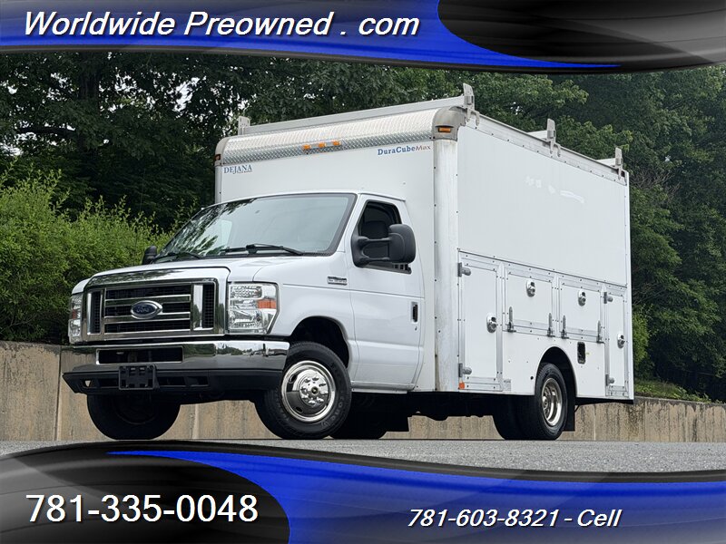 2017 Ford E350 12' Service Utility Body E-350 Work Van   - Photo 1 - South Weymouth, MA 02190