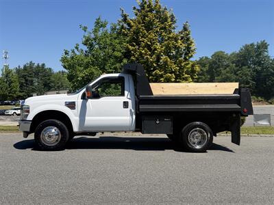 2010 Ford F350 4x4 Dump Truck Powerstroke Diesel   - Photo 3 - South Weymouth, MA 02190