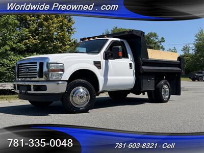 2010 Ford F350 4x4 Dump Truck Powerstroke Diesel   - Photo 1 - South Weymouth, MA 02190