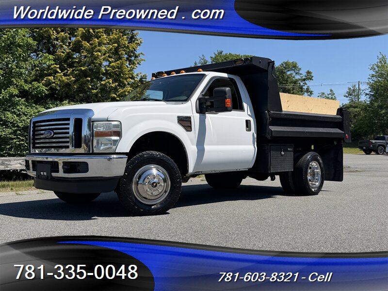 2010 Ford F350 4x4 Dump Truck Powerstroke Diesel   - Photo 1 - South Weymouth, MA 02190