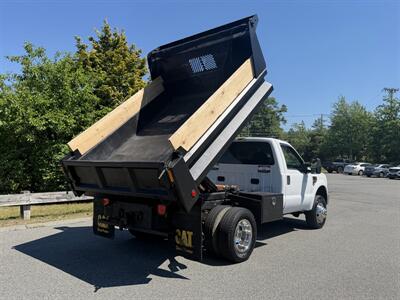 2010 Ford F350 4x4 Dump Truck Powerstroke Diesel   - Photo 14 - South Weymouth, MA 02190