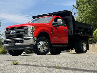 2017 Ford F-350 4x4 Dump Truck Diesel 6.7L Powerstroke   - Photo 2 - South Weymouth, MA 02190