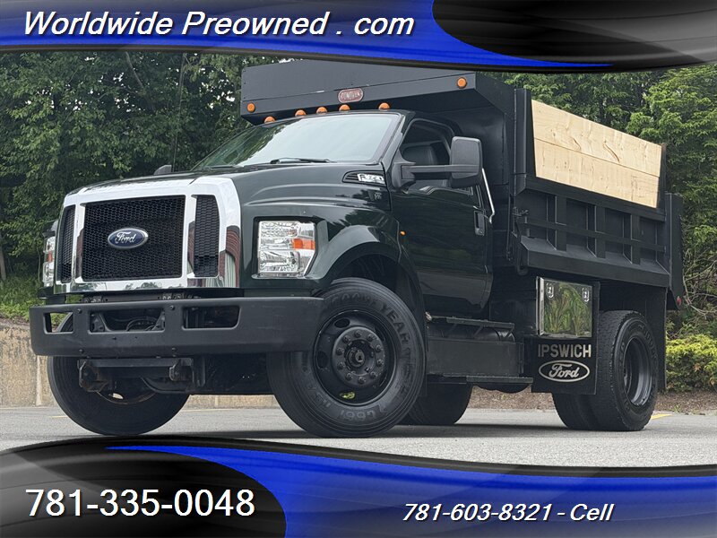 2016 Ford F-650 Dump Truck 10' Body   - Photo 1 - South Weymouth, MA 02190