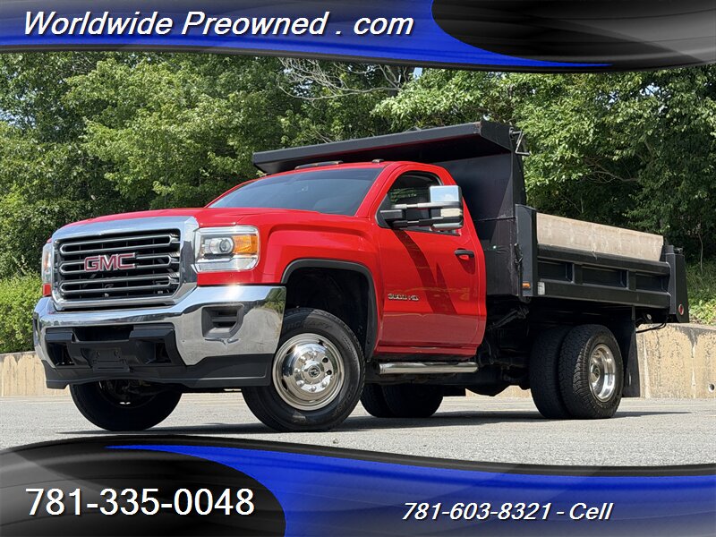2015 GMC Sierra 3500HD 4x4 Dump Truck   - Photo 1 - South Weymouth, MA 02190