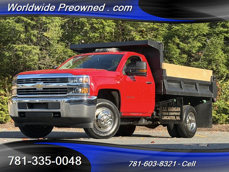 2015 Chevrolet Silverado 3500HD Dump Truck Duramax Diesel   - Photo 1 - South Weymouth, MA 02190