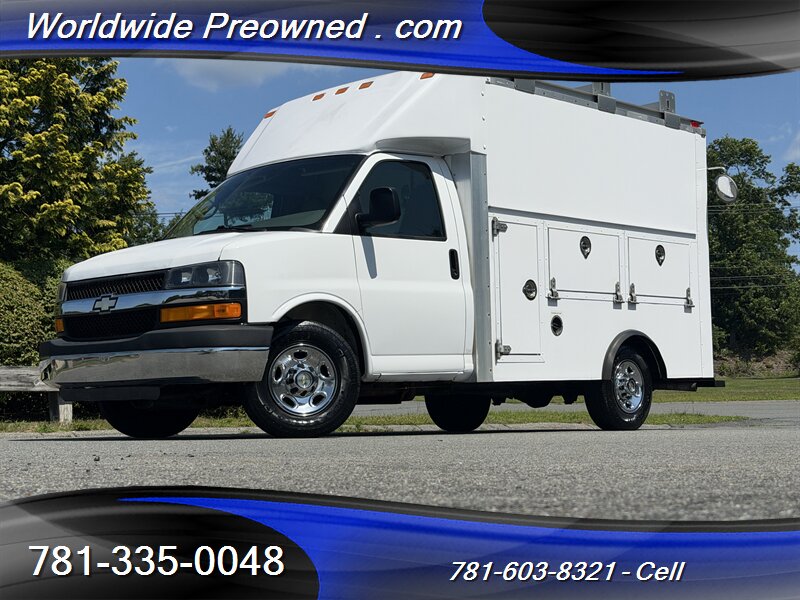 2011 Chevrolet Express 10' Utility Service Van 3500   - Photo 1 - South Weymouth, MA 02190