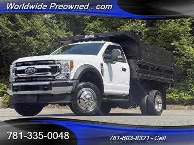 2021 Ford F-450 4x4 Dump Truck 9' Body - Photo 1 - South Weymouth, MA 02190