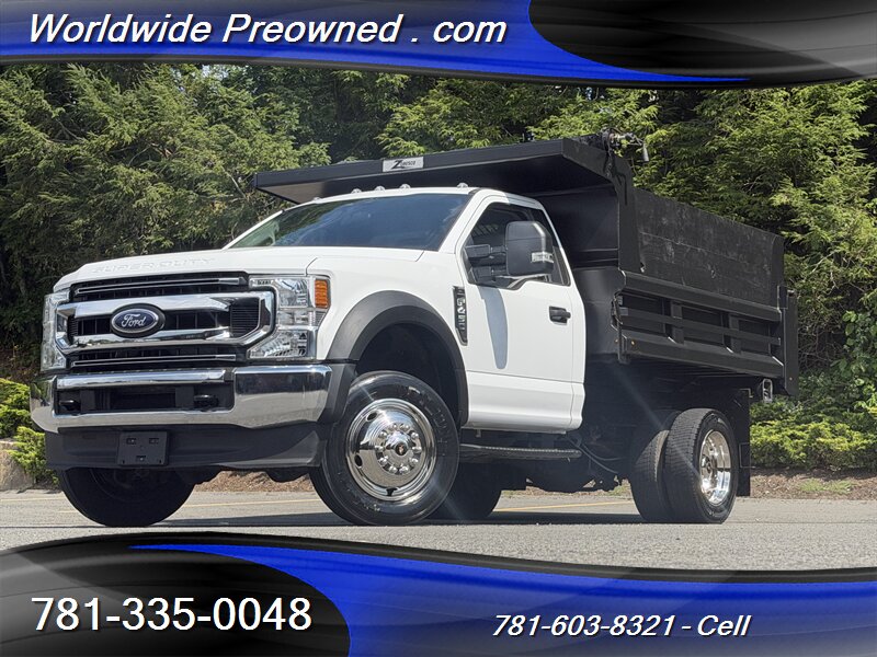 2021 Ford F-450 4x4 Dump Truck 9' Body   - Photo 1 - South Weymouth, MA 02190
