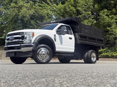 2021 Ford F-450 4x4 Dump Truck 9' Body - Photo 2 - South Weymouth, MA 02190