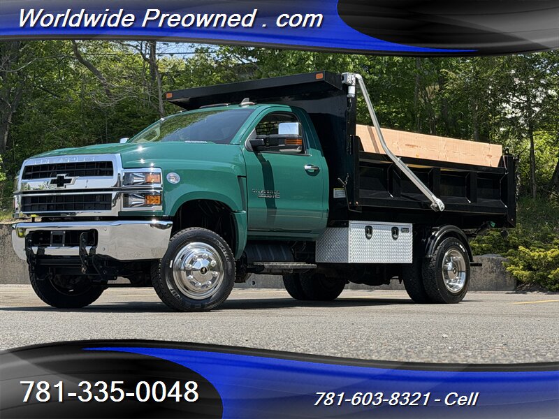 2020 Chevrolet Silverado 5500HD 6.6L 4x4 Dump Truck   - Photo 1 - South Weymouth, MA 02190