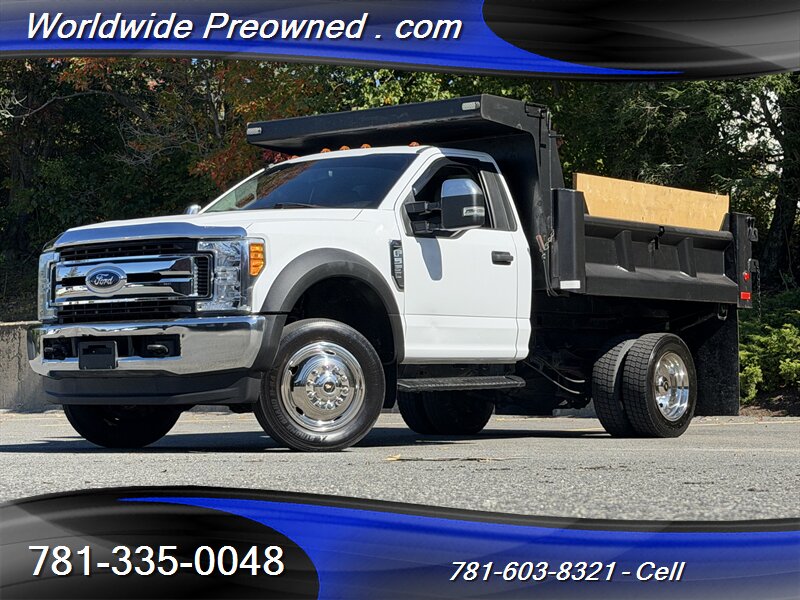 2017 Ford F-550 4x4 Dump Truck 6.7L Powerstroke   - Photo 1 - South Weymouth, MA 02190