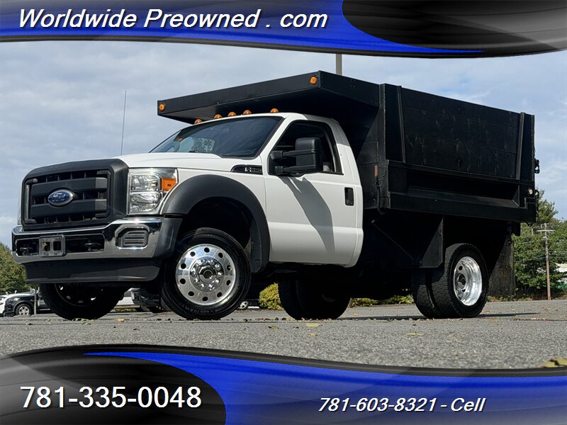 2012 Ford F-550 4x4 Dump Truck 42K Miles   - Photo 1 - South Weymouth, MA 02190