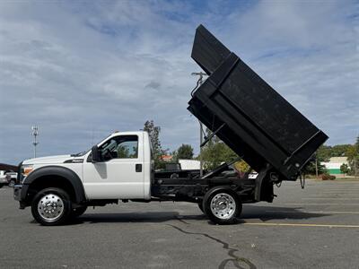 2012 Ford F-550 4x4 Dump Truck 42K Miles - Photo 10 - South Weymouth, MA 02190