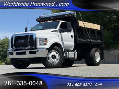 2019 Ford F-650 Dump Truck 6.7L Diesel 10' Body   - Photo 1 - South Weymouth, MA 02190