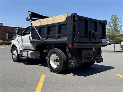 2019 Ford F-650 Dump Truck 6.7L Diesel 10' Body   - Photo 4 - South Weymouth, MA 02190