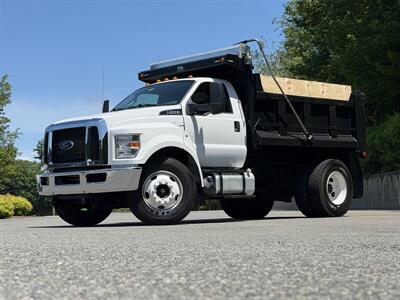 2019 Ford F-650 Dump Truck 6.7L Diesel 10' Body   - Photo 2 - South Weymouth, MA 02190