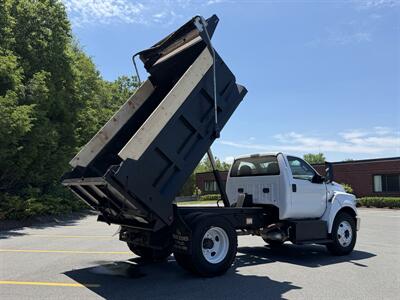 2019 Ford F-650 Dump Truck 6.7L Diesel 10' Body   - Photo 12 - South Weymouth, MA 02190