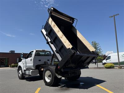 2019 Ford F-650 Dump Truck 6.7L Diesel 10' Body   - Photo 11 - South Weymouth, MA 02190