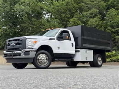 2014 Ford F-350 4x4 Dump Truck 6.7L Diesel - Photo 2 - South Weymouth, MA 02190