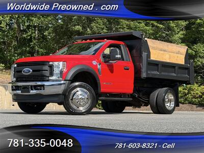 2018 Ford F-550 4x4 Dump Truck 6.7L Diesel - Photo 1 - South Weymouth, MA 02190