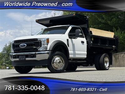 2022 Ford F-550 4x4 Dump Truck 9' Body - Photo 1 - South Weymouth, MA 02190
