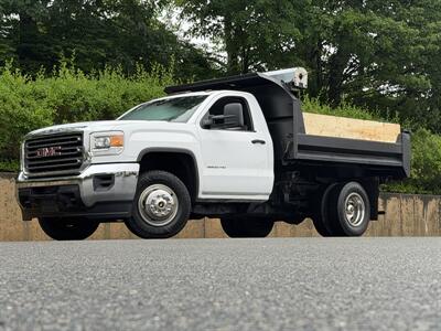 2015 GMC Sierra 3500HD 4x4 Dump Truck 46K Miles   - Photo 2 - South Weymouth, MA 02190