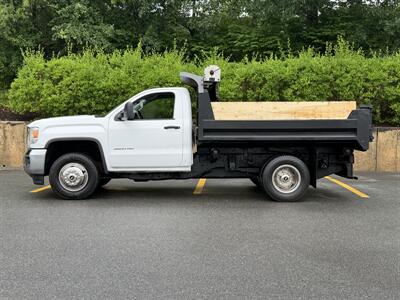 2015 GMC Sierra 3500HD 4x4 Dump Truck 46K Miles   - Photo 3 - South Weymouth, MA 02190
