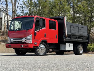 2016 Isuzu NPR HD Crew Cab Dump Truck 6.0L Gas - Photo 2 - South Weymouth, MA 02190