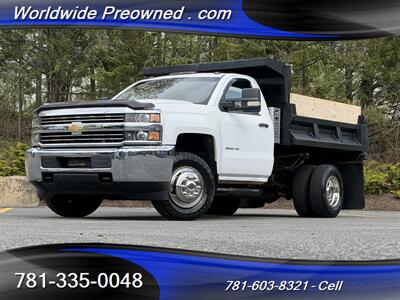 2015 Chevrolet Silverado 3500HD Dump Truck   - Photo 1 - South Weymouth, MA 02190