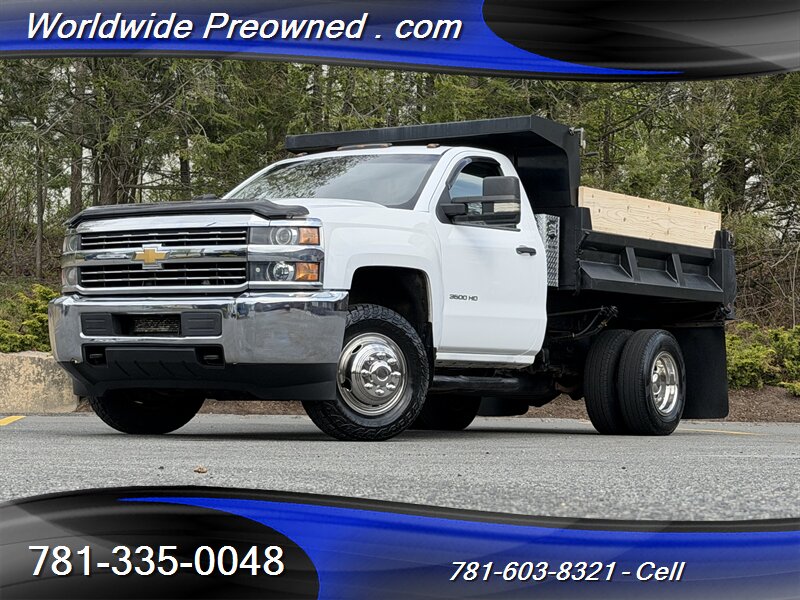 2015 Chevrolet Silverado 3500HD Dump Truck   - Photo 1 - South Weymouth, MA 02190