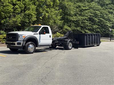 2014 Ford F550 4X4 Hooklift Dumpster Swaploader   - Photo 16 - South Weymouth, MA 02190