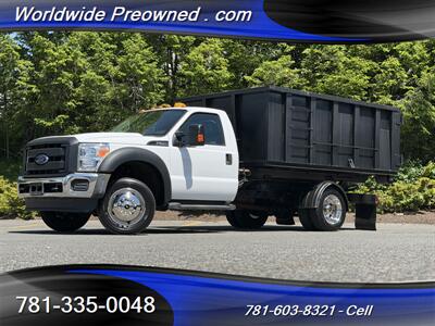 2014 Ford F550 4X4 Hooklift Dumpster Swaploader   - Photo 1 - South Weymouth, MA 02190