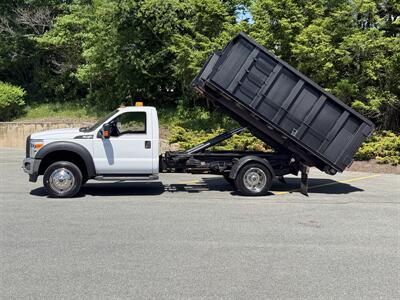 2014 Ford F550 4X4 Hooklift Dumpster Swaploader   - Photo 10 - South Weymouth, MA 02190