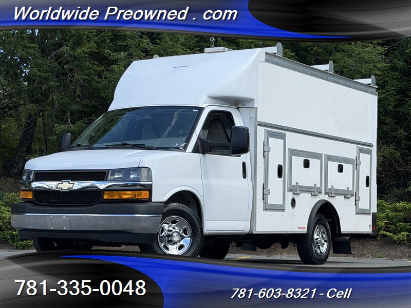 2022 Chevrolet Express 12' Utility Service Van 3500 Workport   - Photo 1 - South Weymouth, MA 02190