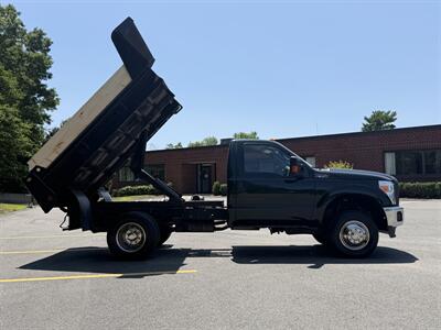 2013 Ford F-350 4x4 Dump Truck 6.2L Gas - Photo 10 - South Weymouth, MA 02190
