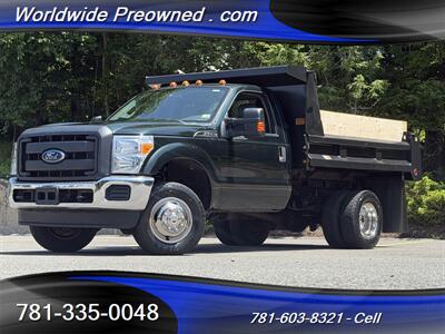 2013 Ford F-350 4x4 Dump Truck 6.2L Gas - Photo 1 - South Weymouth, MA 02190