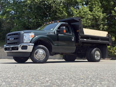 2013 Ford F-350 4x4 Dump Truck 6.2L Gas - Photo 2 - South Weymouth, MA 02190