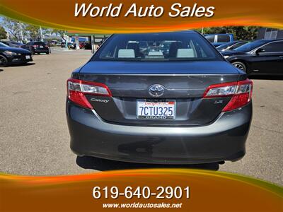 2014 Toyota Camry LE   - Photo 5 - San Diego, CA 92105