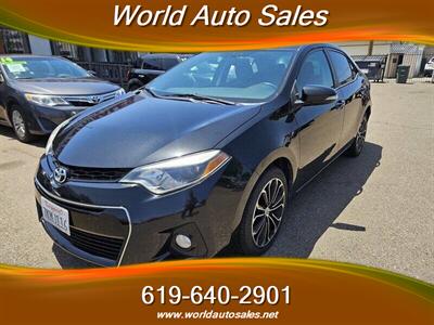 2015 Toyota Corolla S PLUS Sedan