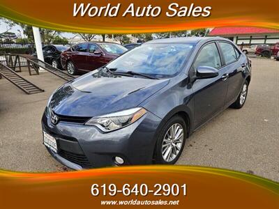 2014 Toyota Corolla LE Plus Sedan