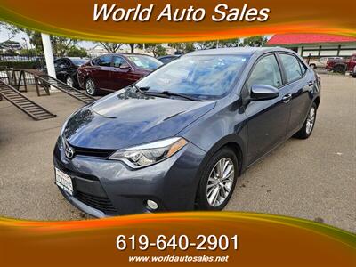2014 Toyota Corolla LE Plus Sedan