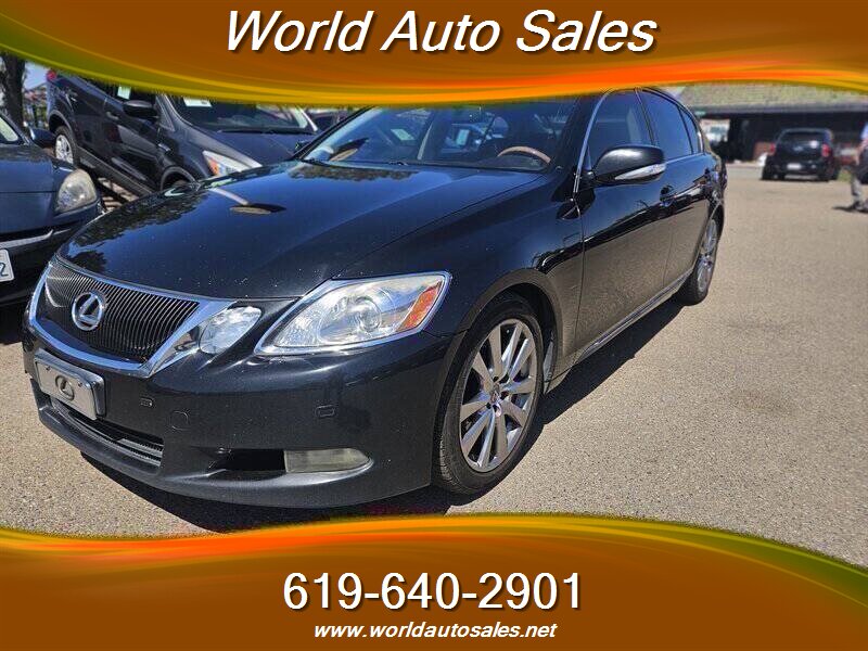 Black (Obsidian) 2011 Lexus GS 350 RWD Sedan Rear-Wheel Drive Automatic