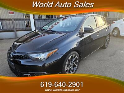 2018 Toyota Corolla iM HATCHBACK Hatchback